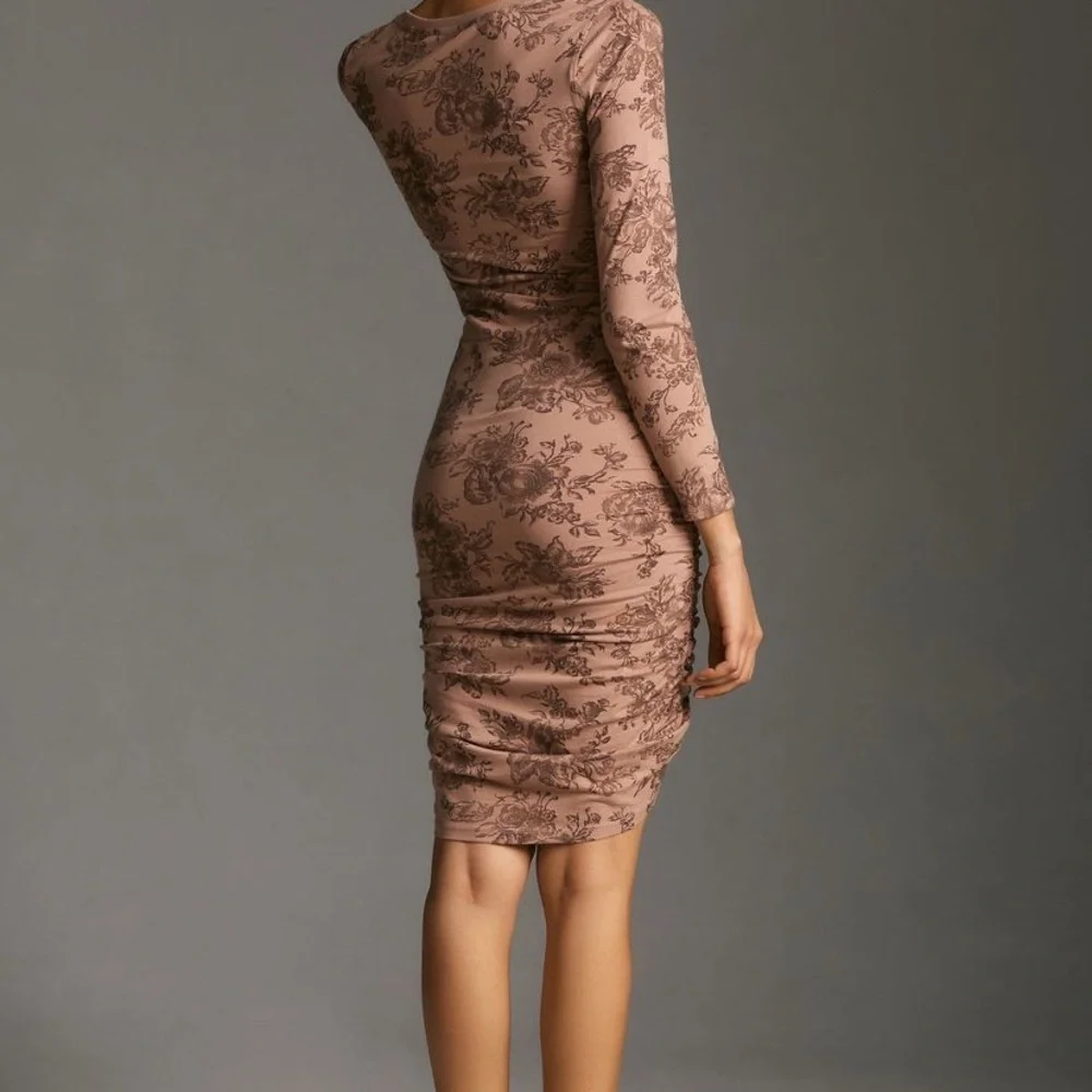 Daily Practice by Anthropologie Long-Sleeve
Ruched Mini Dress - Picture 4 of 5